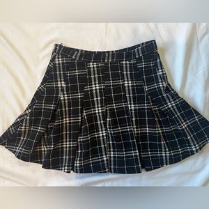 Black and white skirt